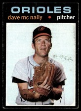 1971 Topps Dave McNally  - Baltimore Orioles #320