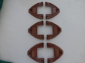 Lego Star Wars 6210 Jabba Sails Barge Hull Pieces