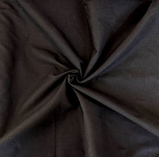 Black Cotton or Cotton Blend Fabric approx 44" Wide By The Yard