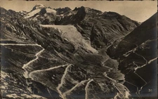 RPPC Grimsel Furkastrasse Rhonegletscher view vintage postcard r125