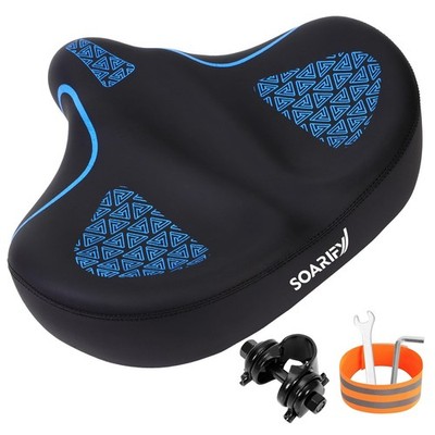 Comfort Bike Seat, Extra Large Oversized Bicycle Seat for Men Women,Waterproo...