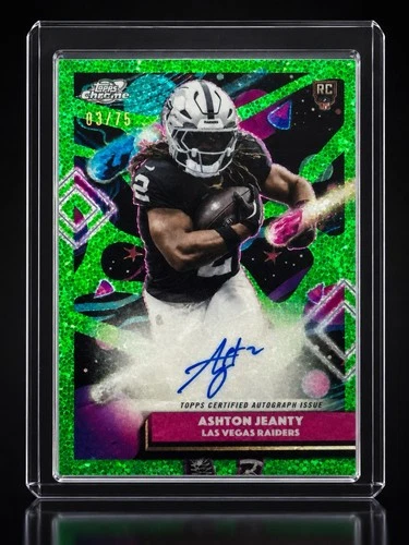 2025 Topps Cosmic Chrome Ashton Jeanty Base (RAW)