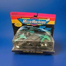 Micro Machines Star Trek The Next Generation USS Enterprise Klingon 3  65825 MIB