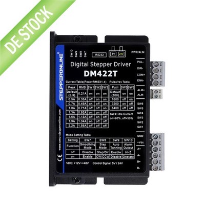 0.3-2.2A 12-50VDC Digital Schritttreiber für Nema 11 /14/ 17 Schrittmotor