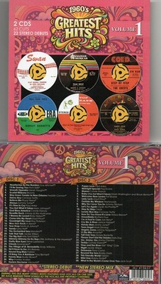 1960'S GREATEST HITS VOL. 1-2 CDs-62 CUTS-22 STEREO DEBUTS-BRAND NEW!