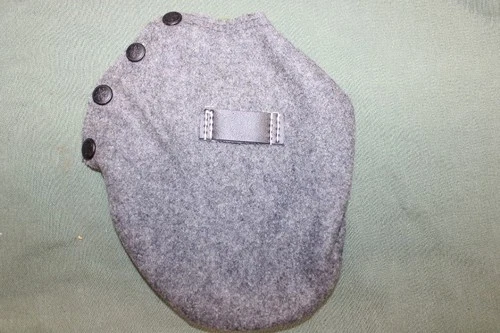 New Repo WW2 Aluminum German Military  Canteen Felt Cover B