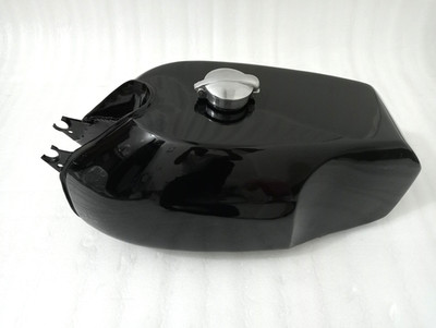 Moto Guzzi Le Mans Lemans MK2 Steel Black Painted Gas Tank+ Monza Cap |Fit For
