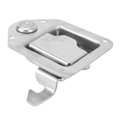 1 Pair Truck Tool Box Latch Stainless Steel Toolbox Handle Latch Paddle Lock SET