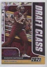 2021 Contenders Draft Picks Class Pink Cracked Ice 13/23 Rashod Bateman #16 0s23