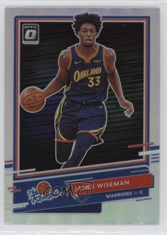 2020-21 Panini Donruss Optic The Rookies Holo Prizm James Wiseman #2 uk2