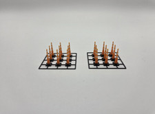 Made In USA 1:87 TAPERED Traffic Authentic Poles Set of 36 HO Scale