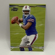 2013 Topps Prime Football Card #131 EJ Manuel Rookie Buffalo Bills. rookie card picture