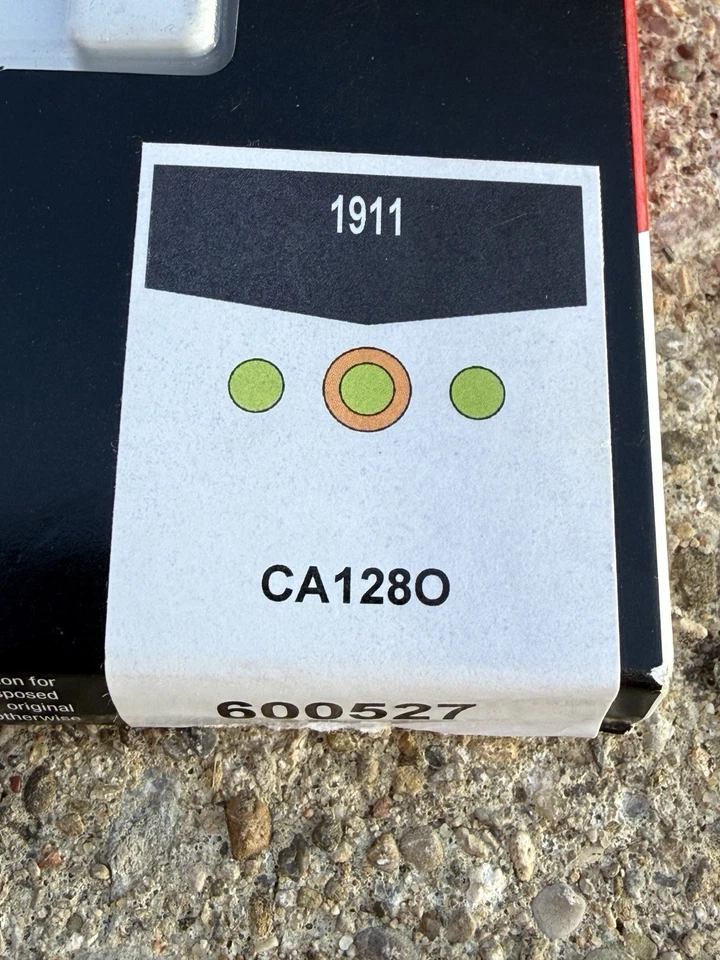 Trijicon HD Night Sight Set 1911 Novak Cut Models Orange Front (CA128O) - 600527 - Image 2 of 4