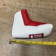 DSP - EVNROLL Blade Putter Head Cover - Red/White