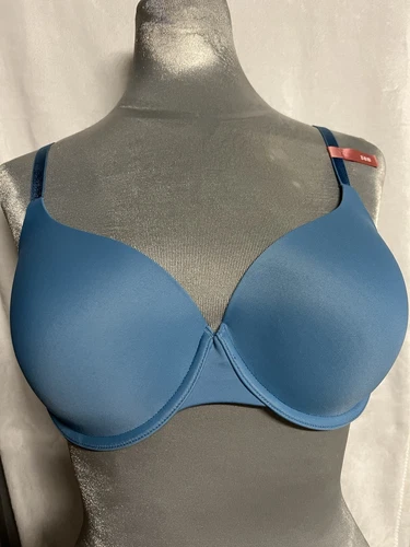 NWT Women’s Ambrielle Lightly Lined Underwire Back Smoothing 38 B Blue