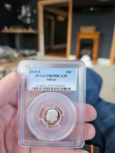 2010-S Silver Proof Roosevelt Dime PCGS PR-69 DCAM