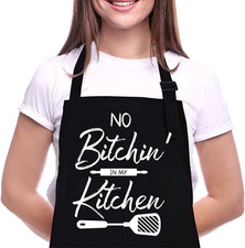 Funny Grill Aprons For Men, Dad, Husband, Him - Aprons For Men With Pockets,Fath