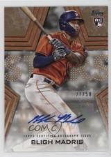 2023 Topps Series 2 Baseball Stars Gold 27/50 Bligh Madris #BSA-BM Auto 1l8x