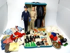 Vtg Mattel Ken & Allan Doll Lot w/ Case and Misc Clothes Plus Accessories!!