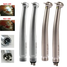 Dental LED E-generator High Speed Handpiece 4/2-Hole Torque Head Air Turbine