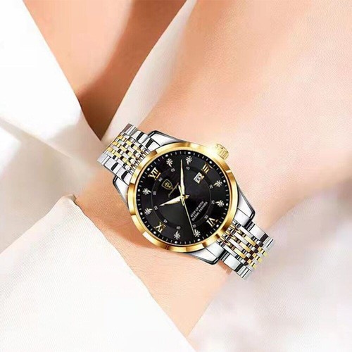 HOT AU Women Watches Ladies Quartz Watch Waterproof Stainless Stain Wristwatch - Picture 4 of 25