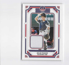 2024 Panini USA Baseball Stars & Stripes Nolan Traeger Jersey Card #USA-NT