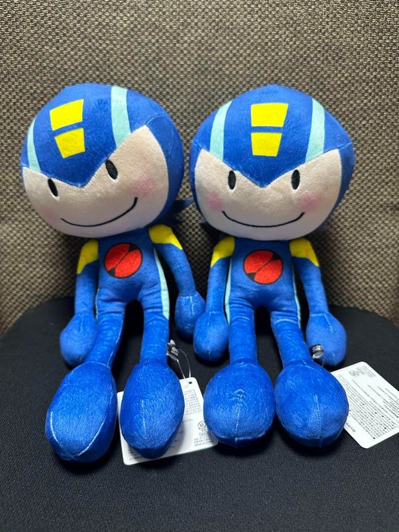 Rockman Exe Kawarimi Plush Doll Set Capcom Megaman Anime Japan