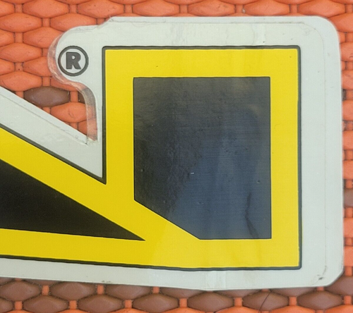 Retro ' Animal Surfboard Skateboard Sticker ' Yellow/Black Logo 90's PROP RARE 1 - Picture 3 of 13