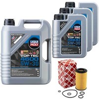 MotoröL Set Top Tec 4600 5W-30 8 Liter + ÖLfilter FüR Chrysler Crossfire 3.2 SRT