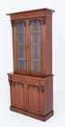 Victorian Bookcase Cabinet Mahogany 1860
