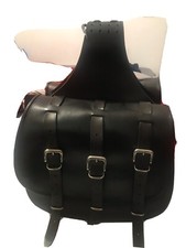 borse moto pelle Hild Hog Come Nuove