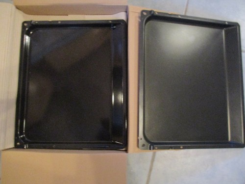 2 x STÜCK AEG neue Backbleche 420x360 Backofen Neu !