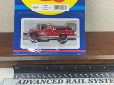 BOSTON FIRE PUMPER ENGINE #7 FORD F-850 TRUCK HIGHLY DETAILED HO Scale NEW RARE