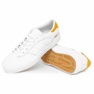 adidas yellow and white shoes