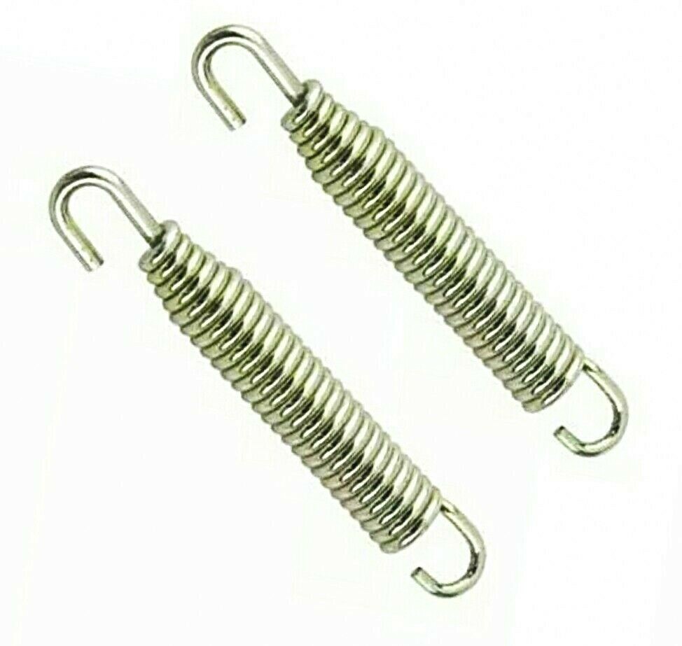 2 Lexx Swivel Hook Exhaust Springs 75mm Kawasaki Kx 125 250
