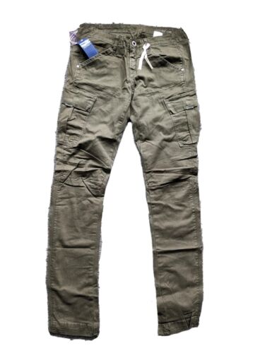 G-Star Green Skinny Stretch Denim Combat Trousers / Jeans - W24 L32 - Afbeelding 1 van 2