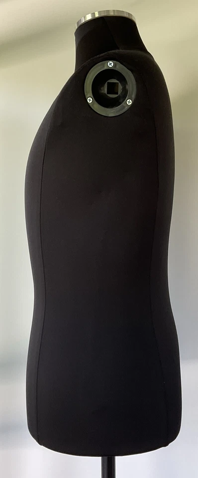 Винтажный мужской торс манекен на регулируемой металлической подставке чистый!!! - Изображение 4 из 4