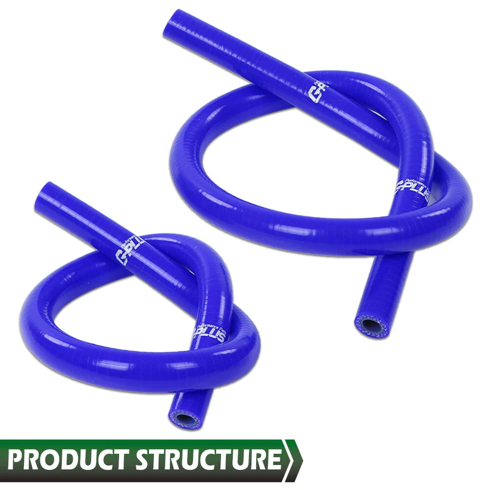 Fit For Honda Acura Integra DB7 DC4 RS LS GS SE B18B1 Silicone Radiator Hose Kit - Image 3 of 4