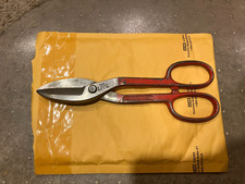 Sears 10" Tin Snips Made in USA X45432 Forged Steel sheet metal/Shears Vintage