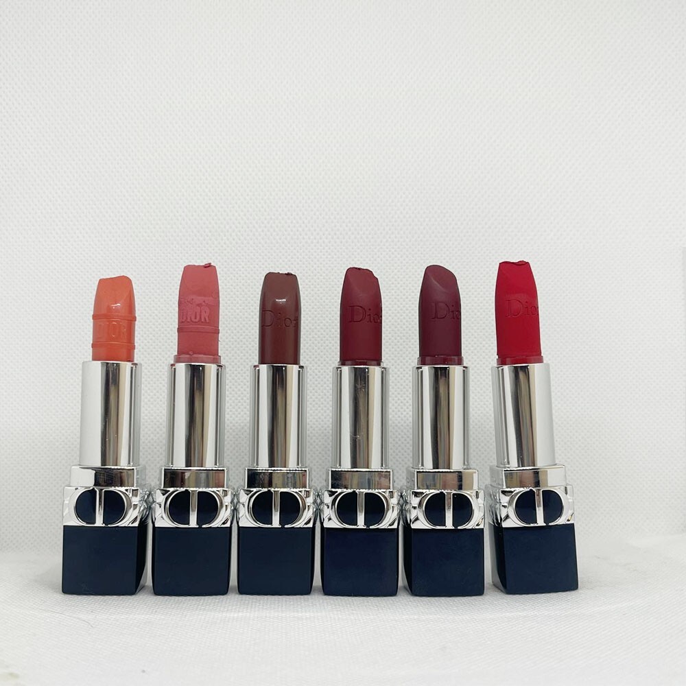 Dior Rouge Dior Lipstick 0.12oz/3.5g, Unboxed(Defective, But Very Great Price)
