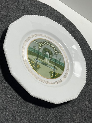 Jugendstil Porzellan Teller Nymphenburg Rosengärtlein Rudolf Sieck Selten - Bild 2 von 10