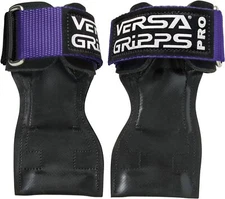 Versa Gripps® Pro, Made in the USA, Wrist XS: 5 to 6 inch wrist, Purple/Black 