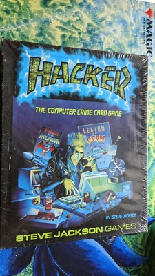 Hacker the Computer Crime Card Game by Steve Jackson New  RAR #Richtergeil
