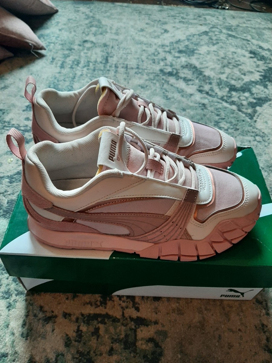 Puma Kyron Poison Flower Trainers in Bridal Rose | eBay UK