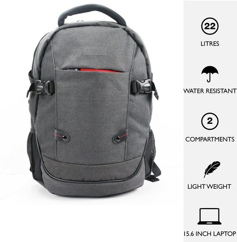 15,6 Mochila Laptop Bolso Niño Niña Escuela Bolso de Trabajo Hombro Mochila de Viaje NUEVO - Imagen 2 de 8