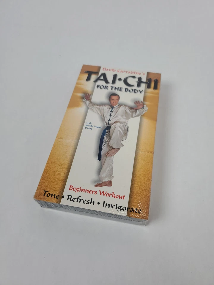 David Carradine's Tai Chi for the Body Beginners Workout VHS Video Tape NEW - Image 2 of 4