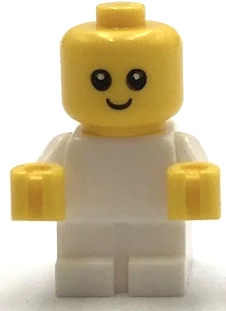 LEGO Nuovo Bambino Neonato Bianco Corpo W/Giallo Hands Figure Mini