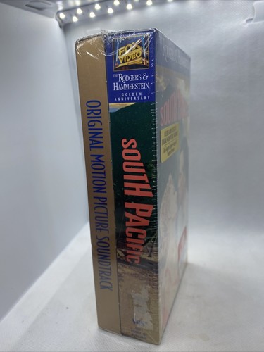New Sealed - South Pacific VHS Tape w/Bonus Audio Cassette of Soundtrack - Picture 2 of 5