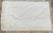 D. Porthault Jours De Paris Embroidered Ivory King Pillow Sham Cotton*READ*