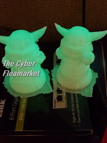 3D-Druck Baby Yoda Grogu mandoloreanisch oder GLOWDA - Bild 12 von 17